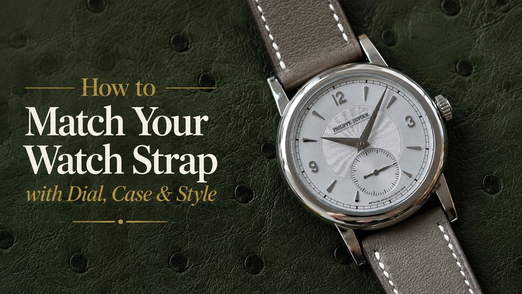 How to Match Your Watch Strap with Dial, Case & Style