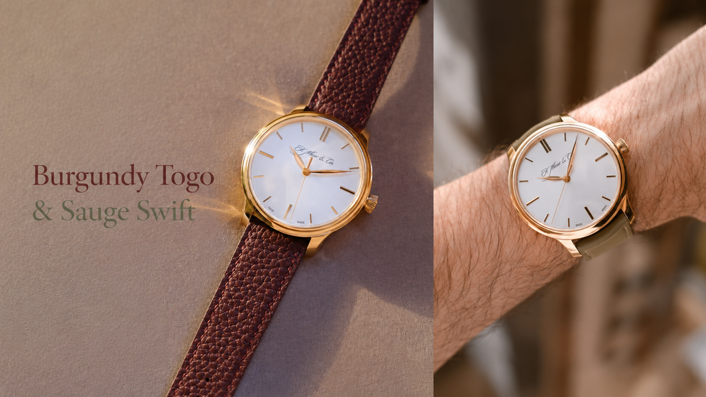 Client Notes — How Burgundy Togo and Sauge Swift Behave on the Wrist