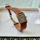 Cartier tone on tone barenia bespoke strap