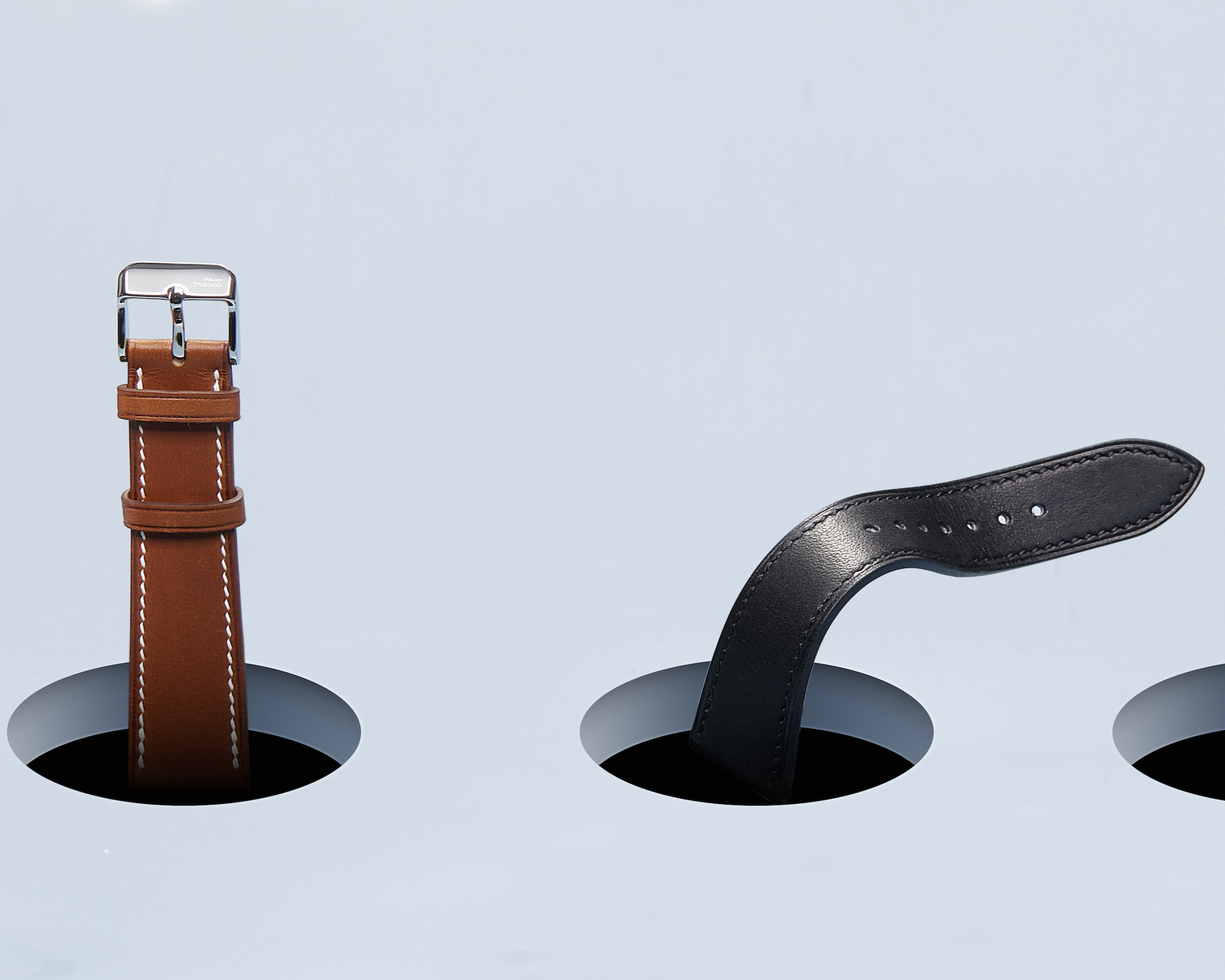handcraft Barenia leather strap