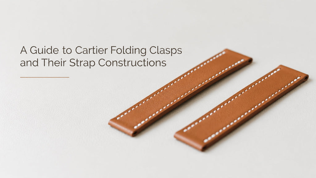 Strap Guide — A Guide to Cartier Folding Clasps and Their Strap Constructions