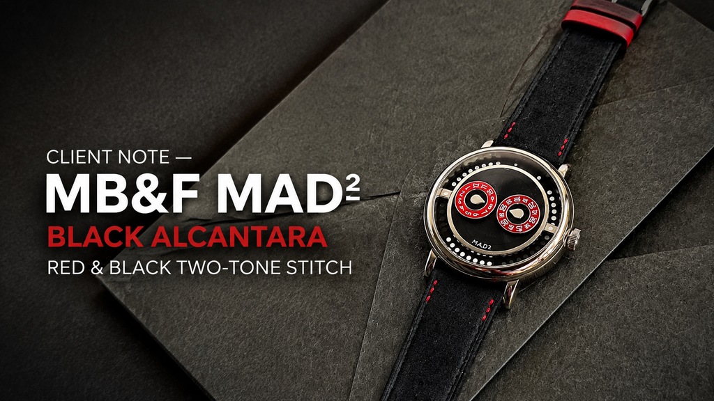 Client Note — MB&F M.A.D.2 × Black Alcantara