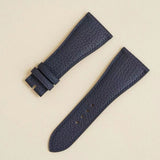 S shape leather watch strap