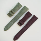 Padded patek suede strap