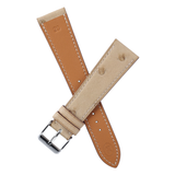 OSTRICH leather Watch Strap-Oryx