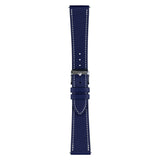 blue calfskin watch strap