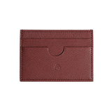 Chèvre Sully Card Holder – Bordeaux