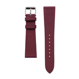FKM Sailcloth Rubber Watch Strap–Burgundy