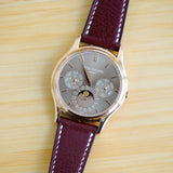 MINERVA BOX Watch Strap-Grenat