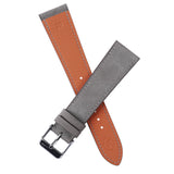 gray nubuck strap