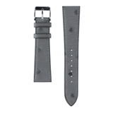 OSTRICH leather Watch Strap-Serpentine
