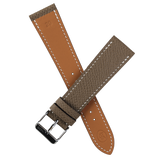 TAUPE COLOR EPSOM WATCH STRAP
