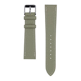 Green handmade watch strap