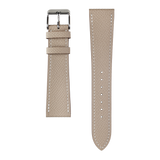 Trench,beige,light gray Epsom watch strap