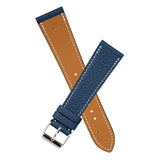 blue calf watch strap