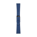 blue agate epsom leather strap