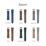 epsom leather strap collection