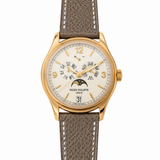 patek 5146 with atelier tamago epsom etoupe watch strap