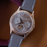 etain gray swift leather strap with patek