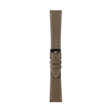 taupe watch strap in epsom