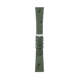 OSTRICH leather Watch Strap-Forest Green