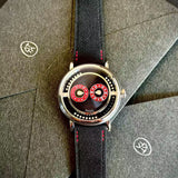 suede noir watch strap with MAD2