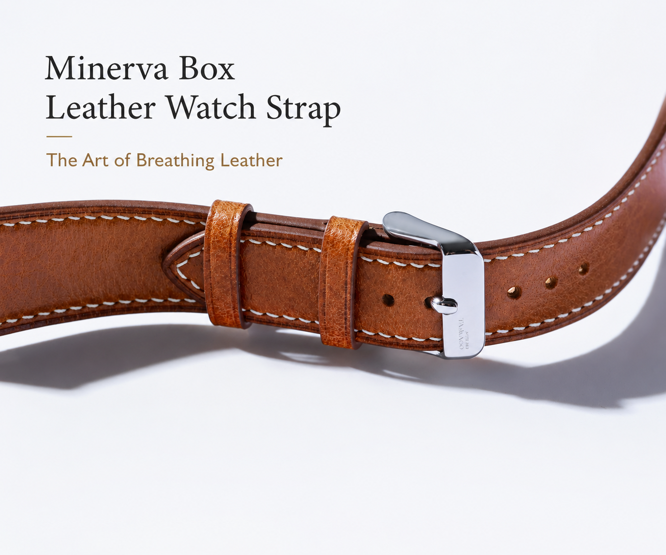 栗栖信好 MinervaBox × ITALYsmooth Minerva Box Leather Watch Strap - The Art of Breathing Leather