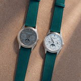 NUBUCK Watch Strap-Forest Green