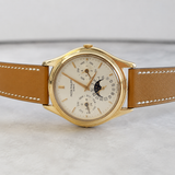 Sesame swift watch strap with gold patek