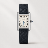 togo black leather strap